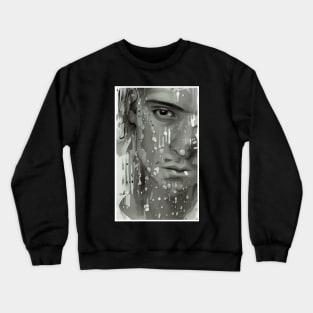 Sadface - Painted Ink Crewneck Sweatshirt